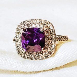 Purple Passion Fashion Ring